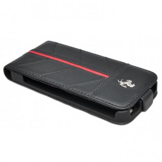 Флип-кейс Ferrari FECFFL5B для iPhone 5 (черный)